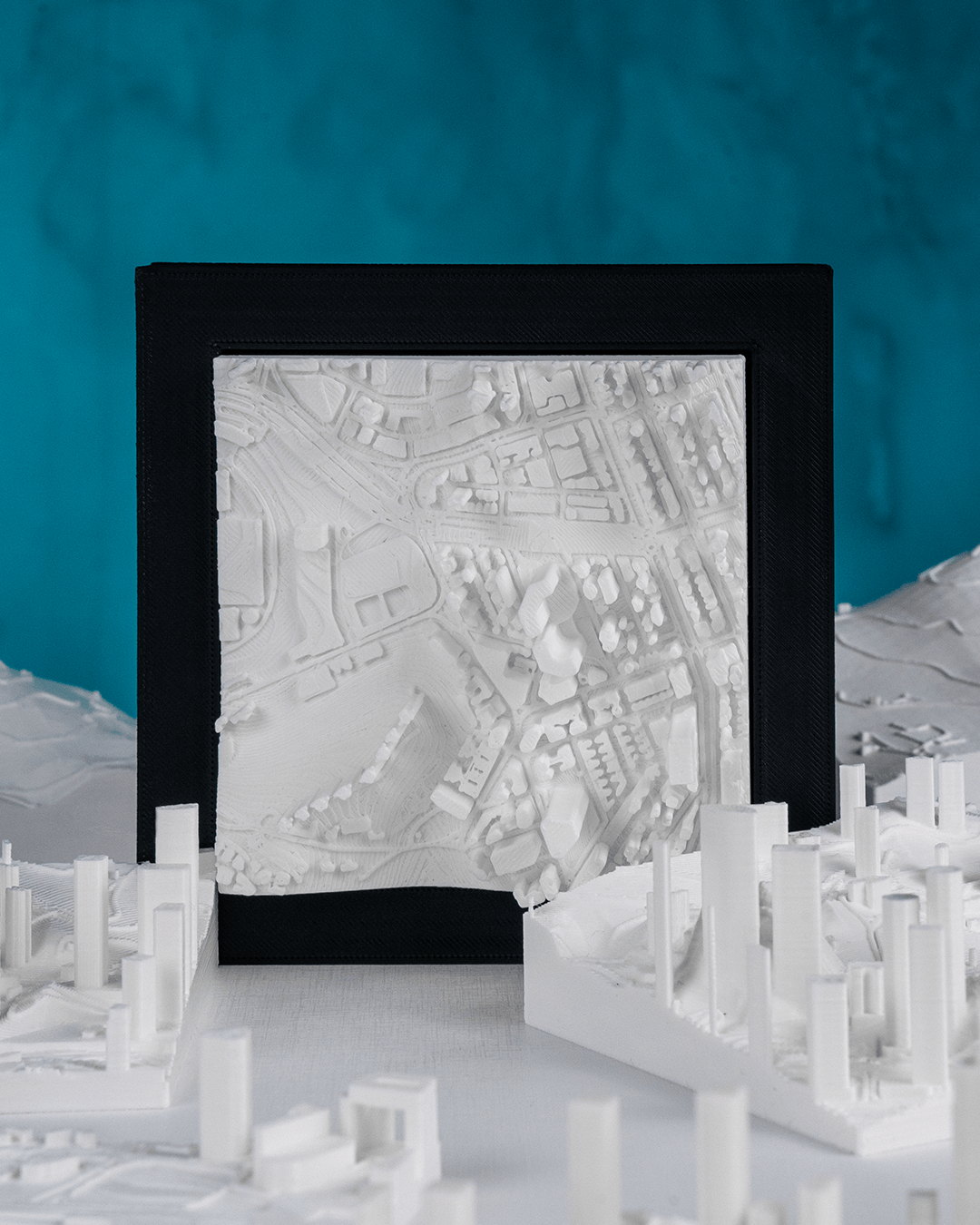 3D City Frames - Hong Kong