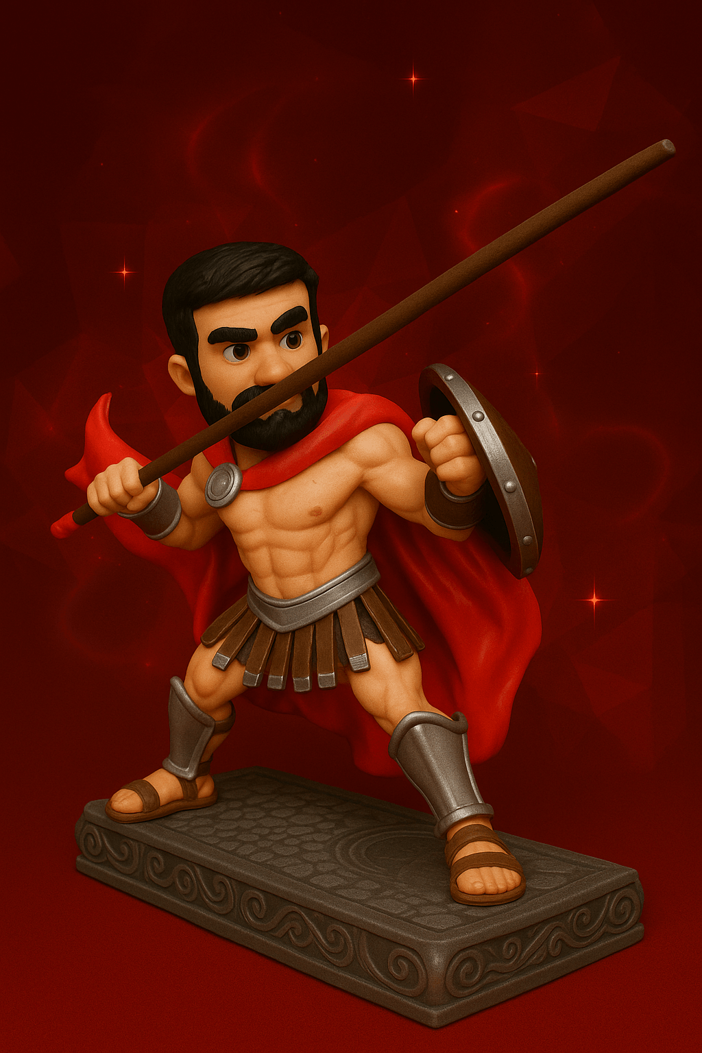 Incense Holder: Mini Me Spartan