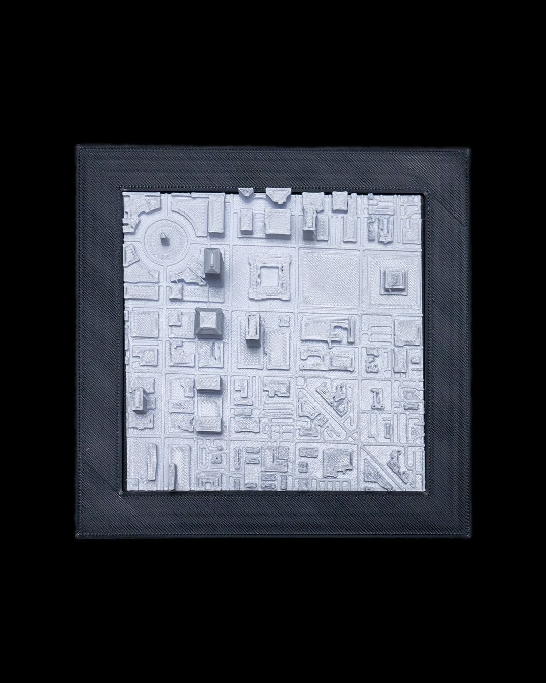 3D City Frames - Indianapolis