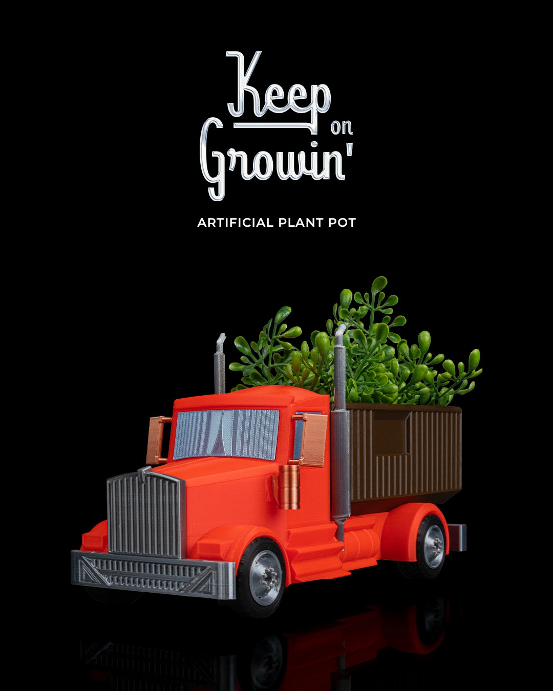 Keep on Growin’ Artificial Plant Pot