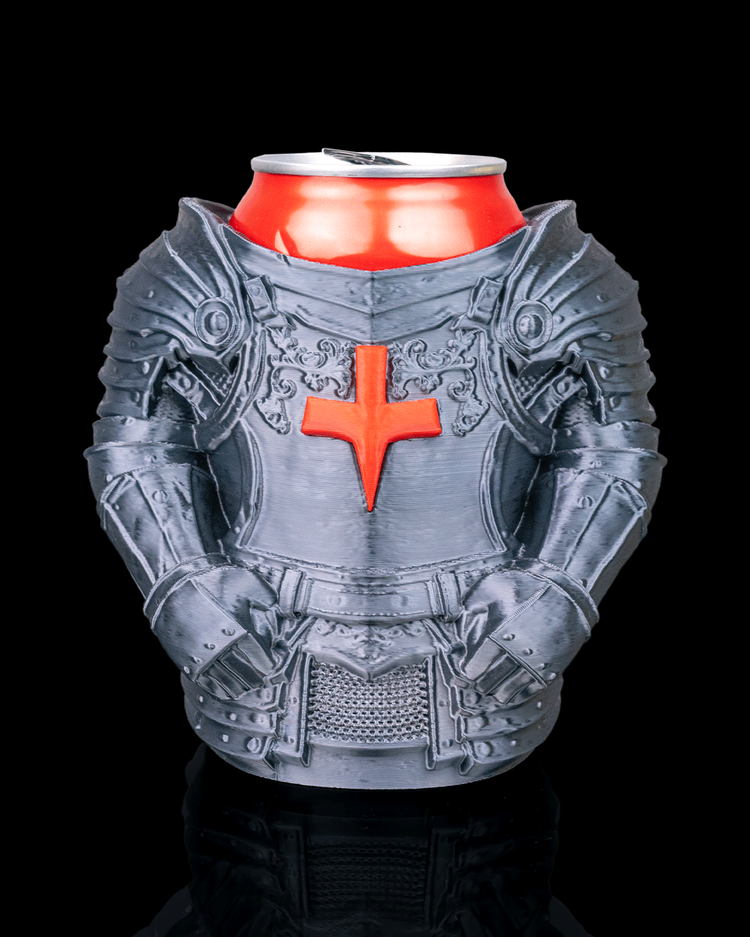 Knight Armor Can Holder
