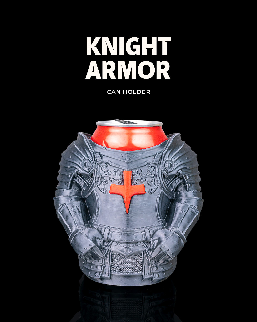 Knight Armor - Can Holder