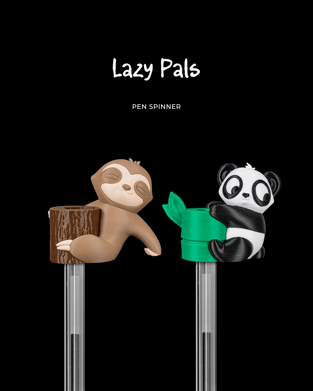 Lazy Pals - Pen Spinner