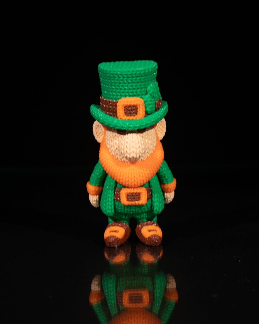 Leprechaun in Crochet