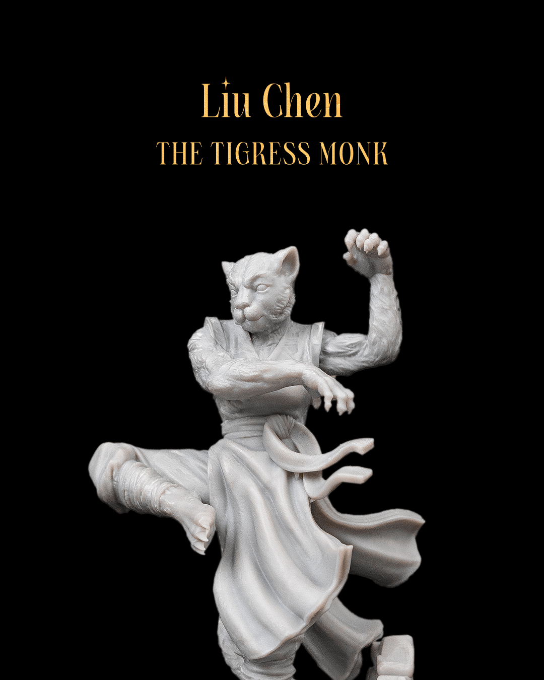 Liu Chen - The Tigress Monk - Hero