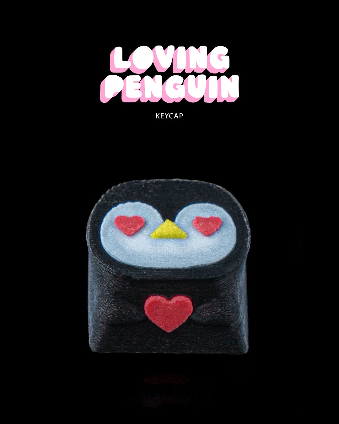 Loving Penguin Keycap