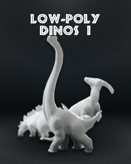 Low-Poly Dinos I