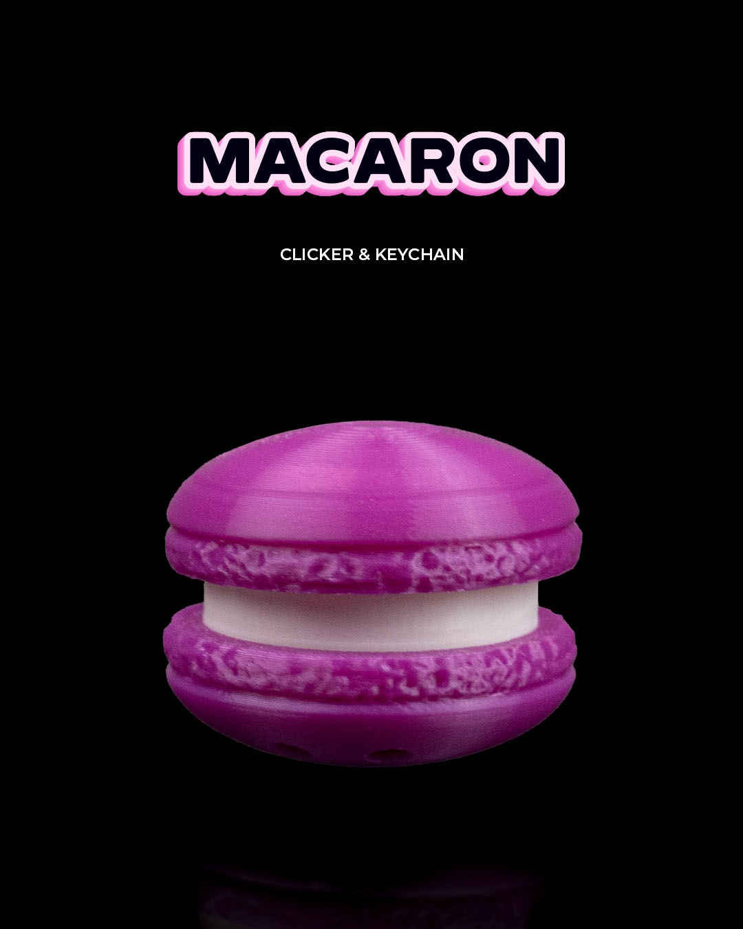 Macaron Clicker & Keychain