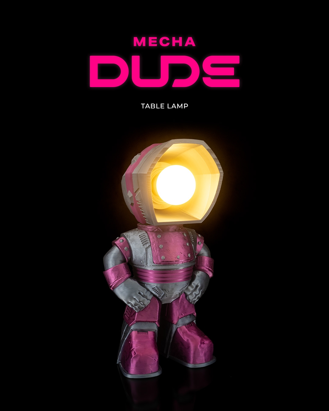 Mecha Dude - Table Lamp