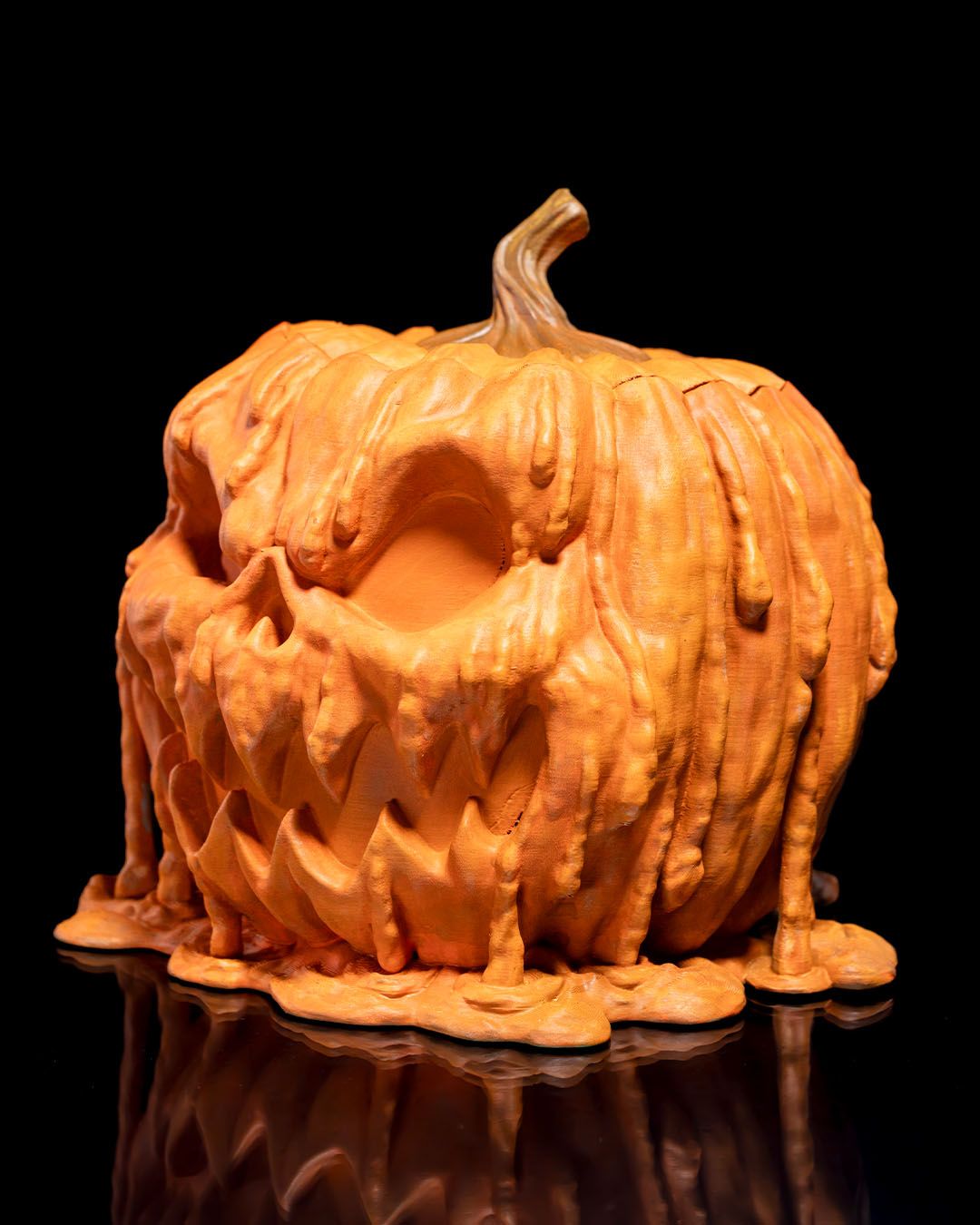 Melting Pumpkin Candy Dispenser