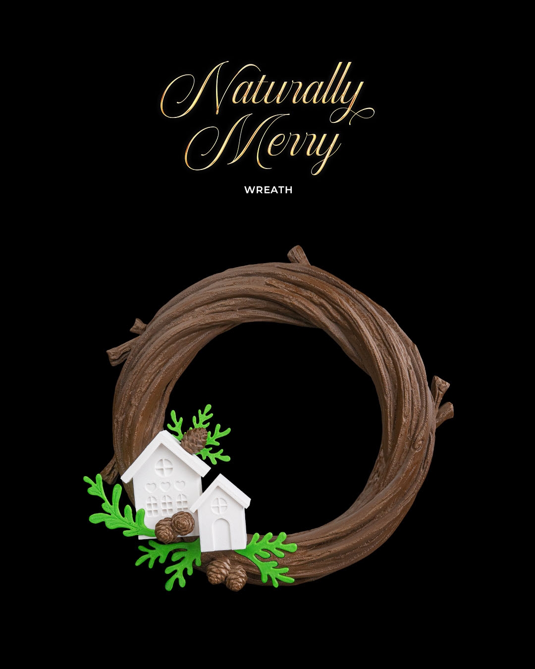 Naturally Merry - Wreath