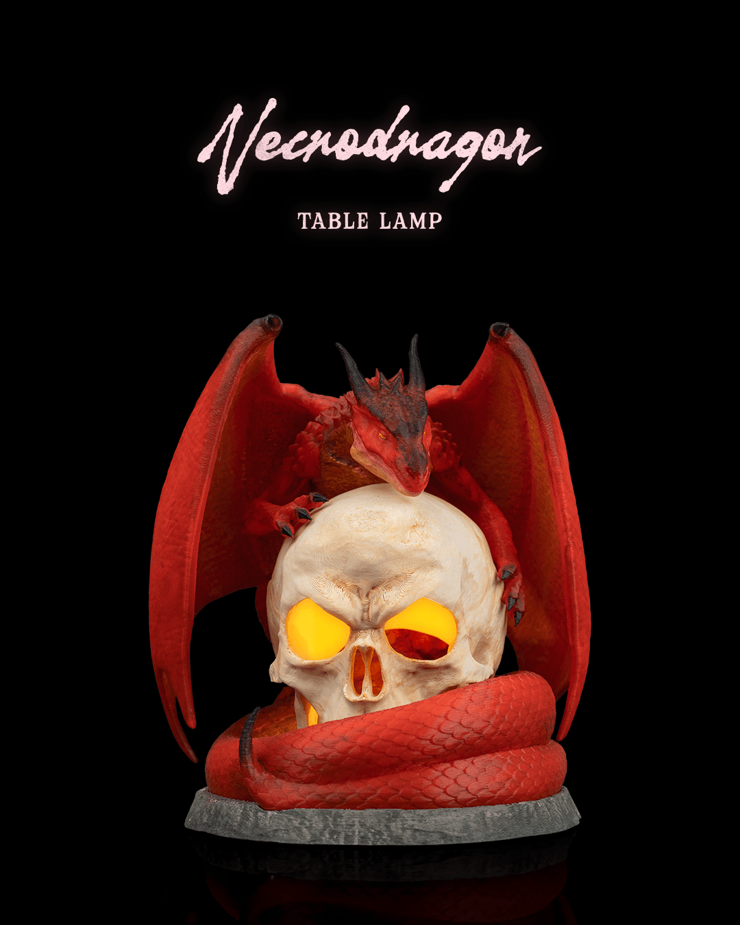 Necrodragon Table Lamp