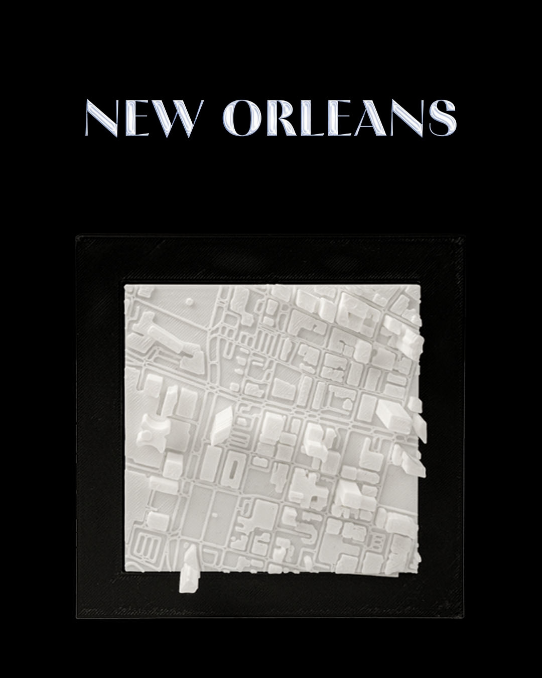 3D City Frames - New Orleans