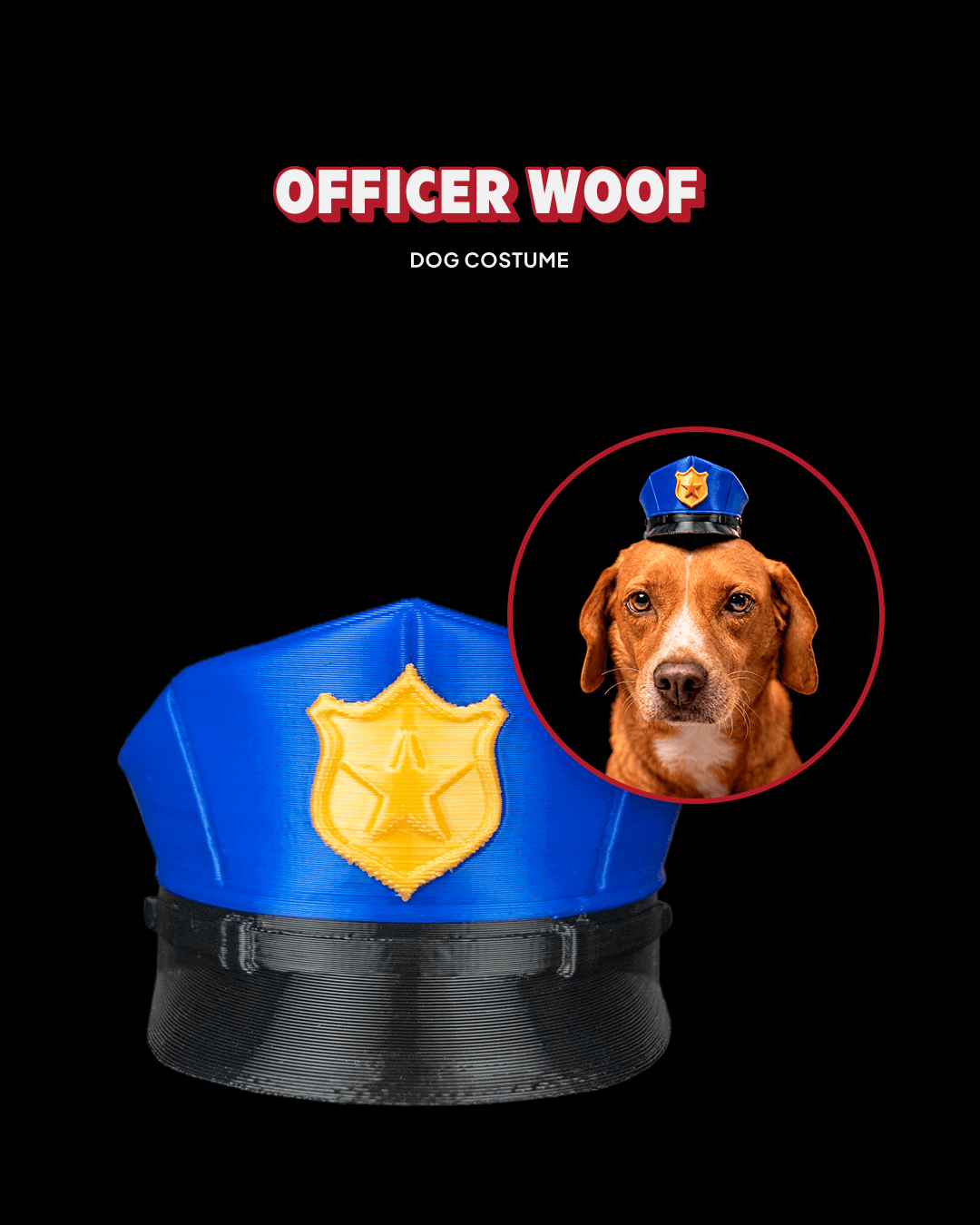 Officer Woof - Dog Costume