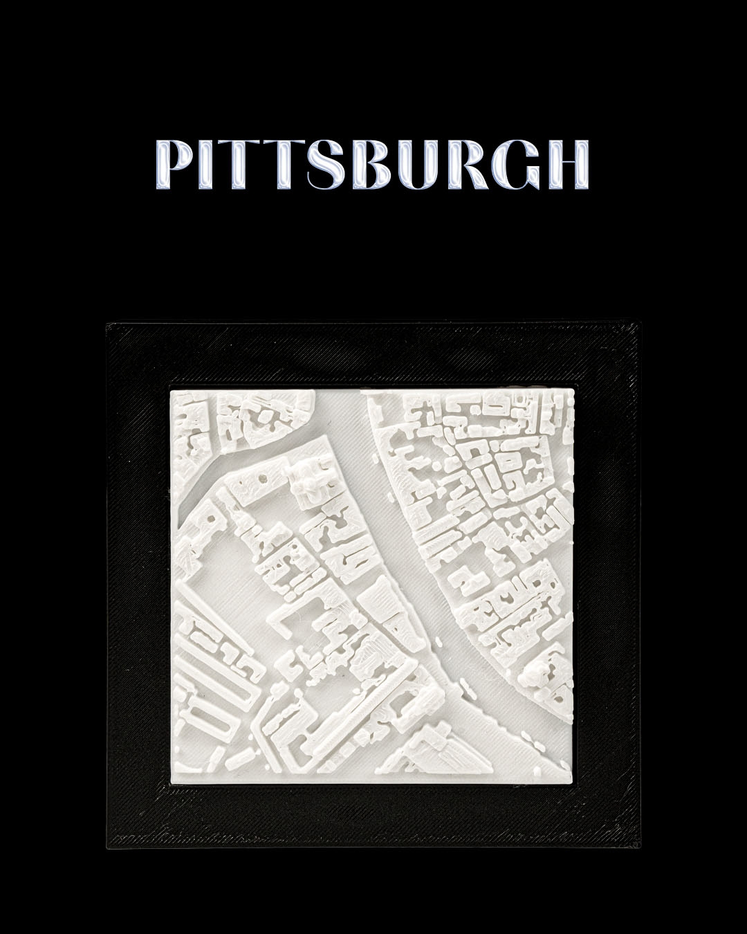 3D City Frames - Pittsburgh