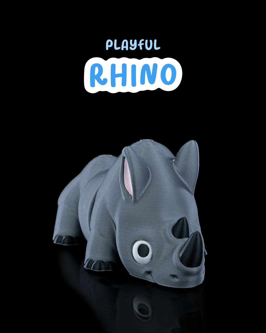 Playful Rhino