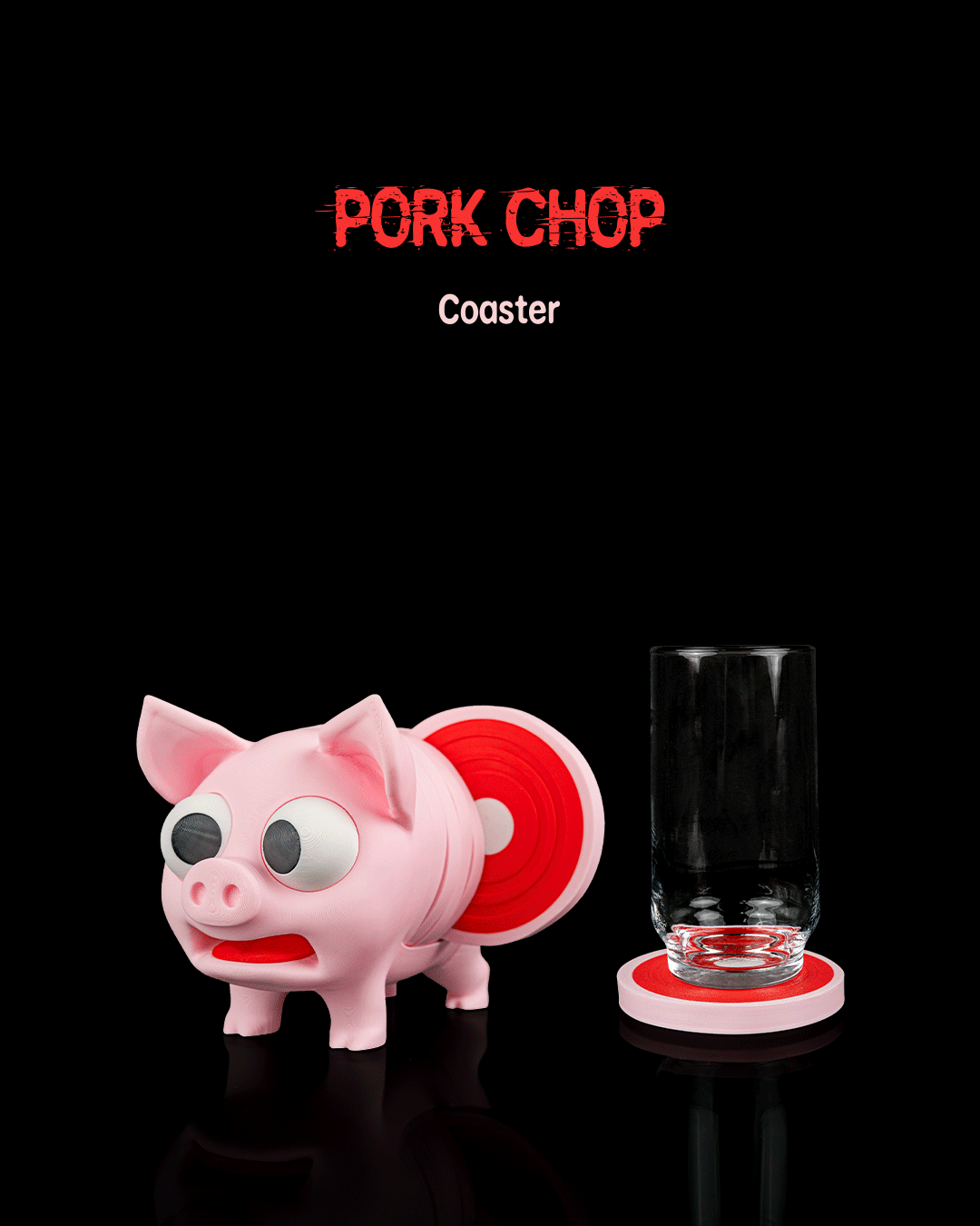 Pork Chop - Coaster