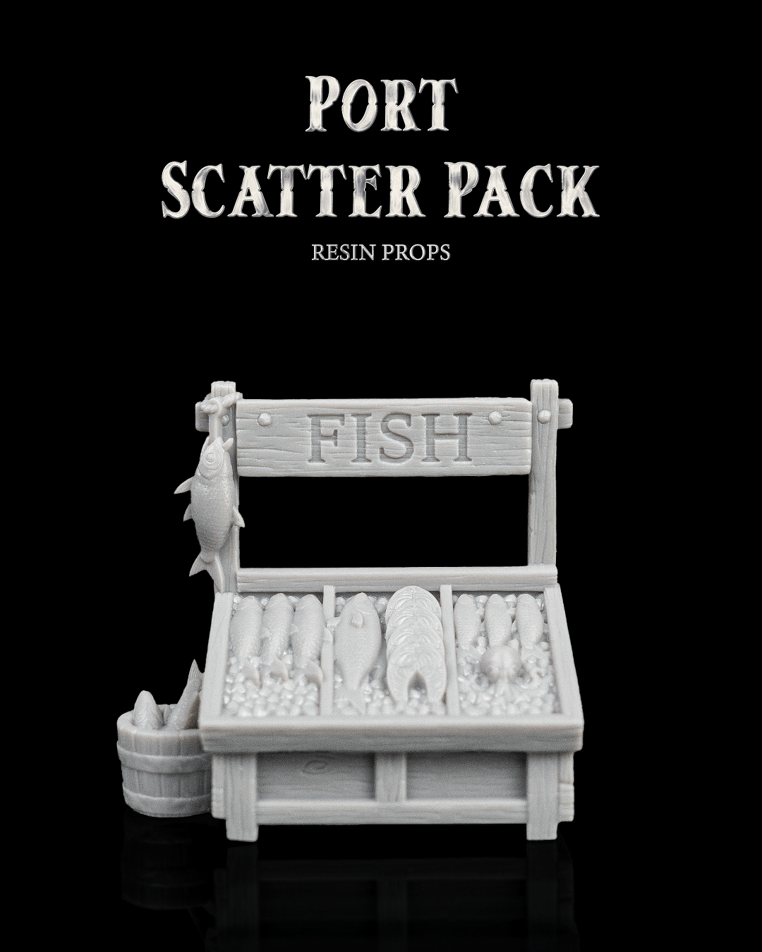 Port Scatter Pack - Resin Props