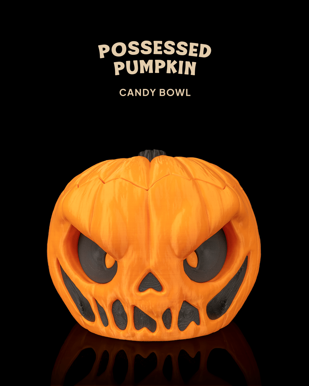 Possessed Pumpkin - Candy Bowl