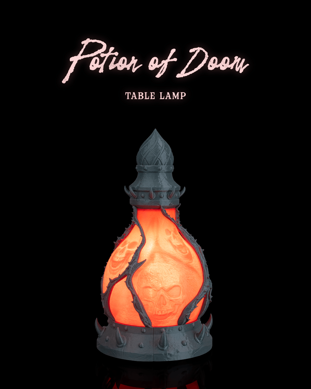 Potion of Doom Table Lamp
