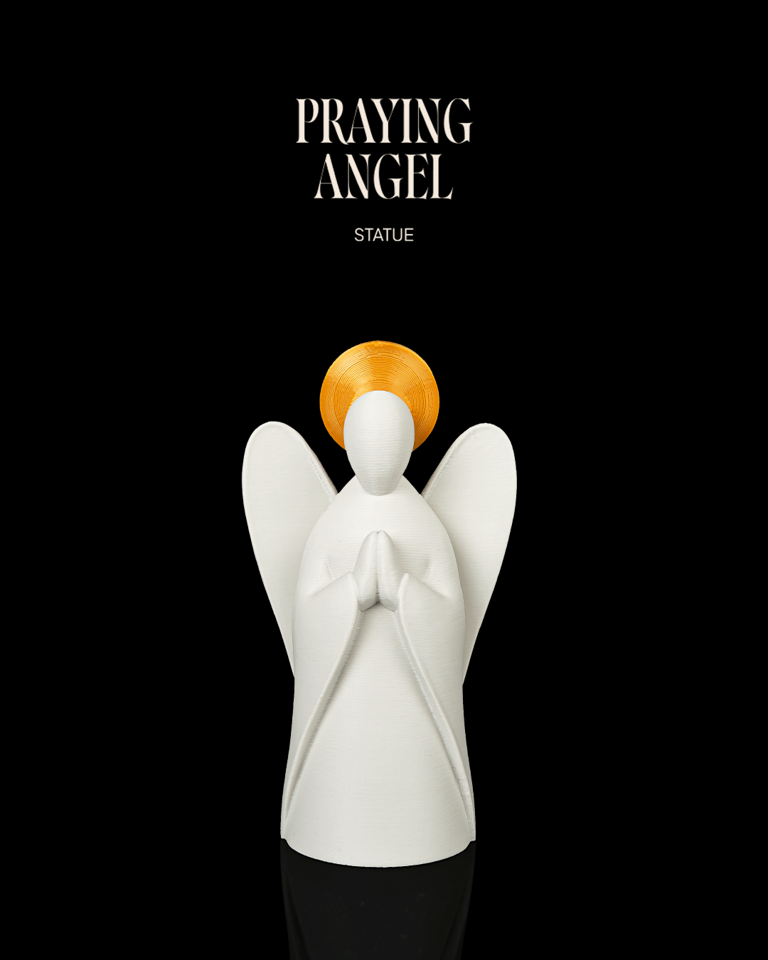 Praying Angel - Statue