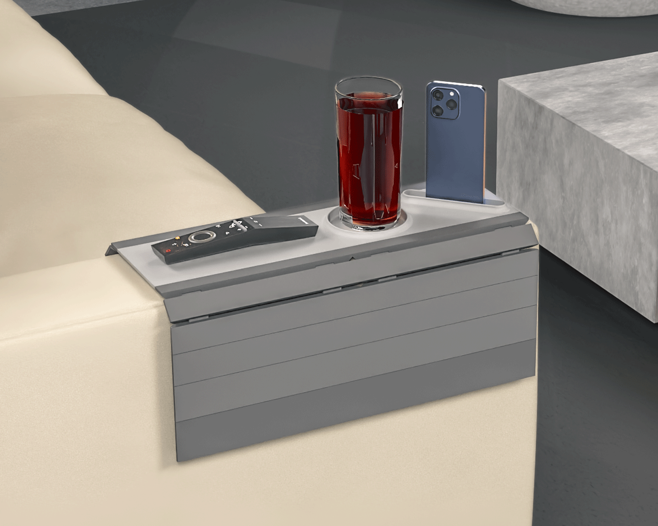 Quick Rest Couch Arm Tray