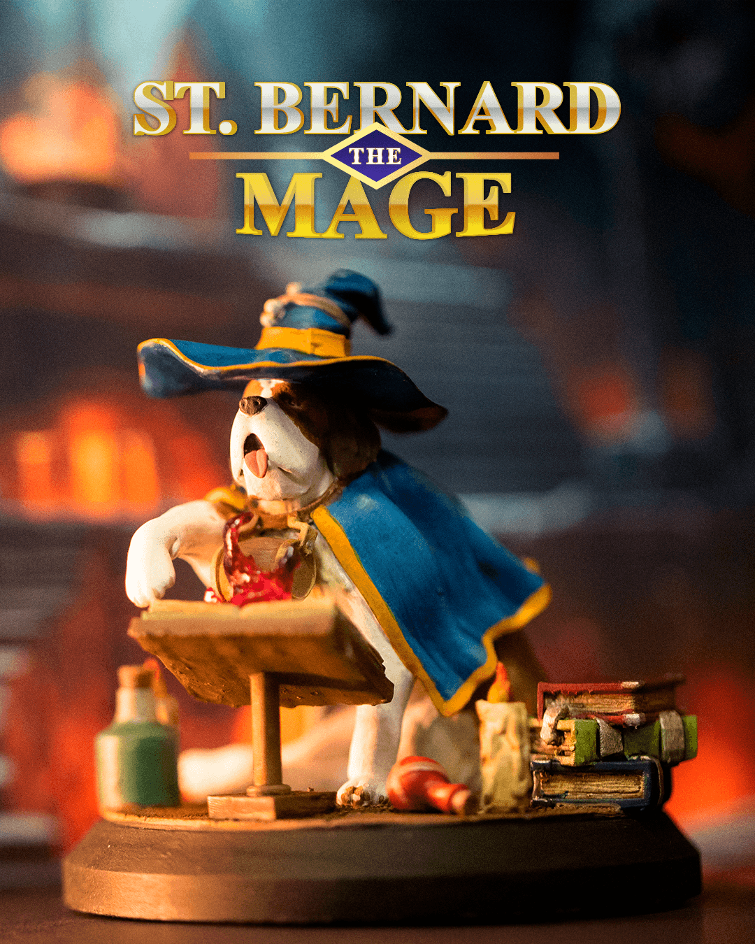 Saint Bernard, The Mage