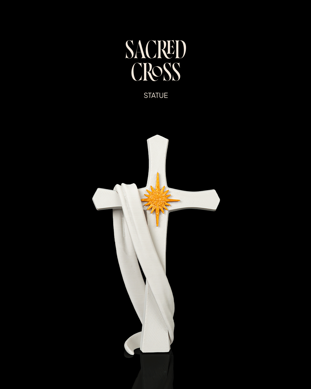 Sacred Cross - Statue