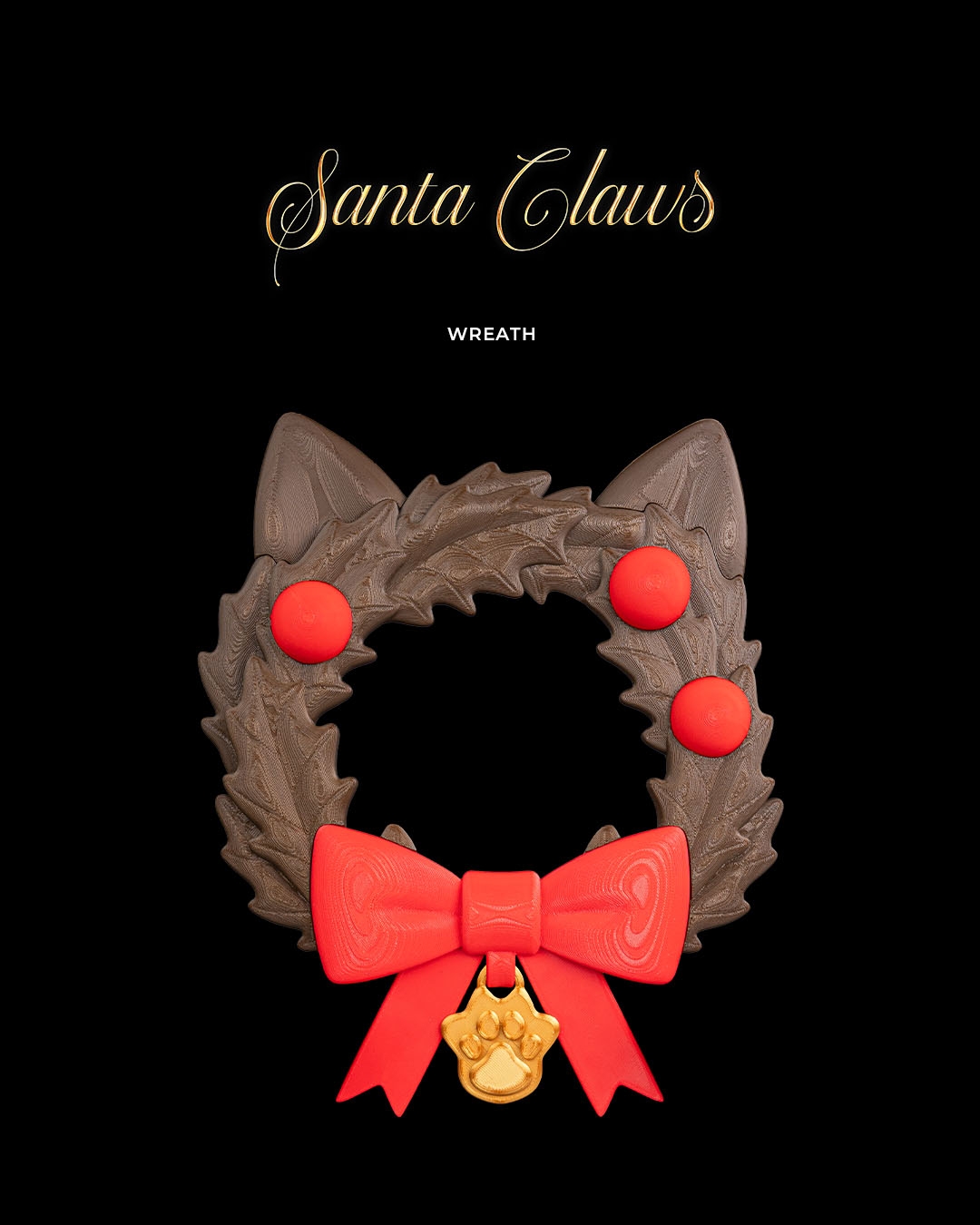 Santa Claws - Wreath
