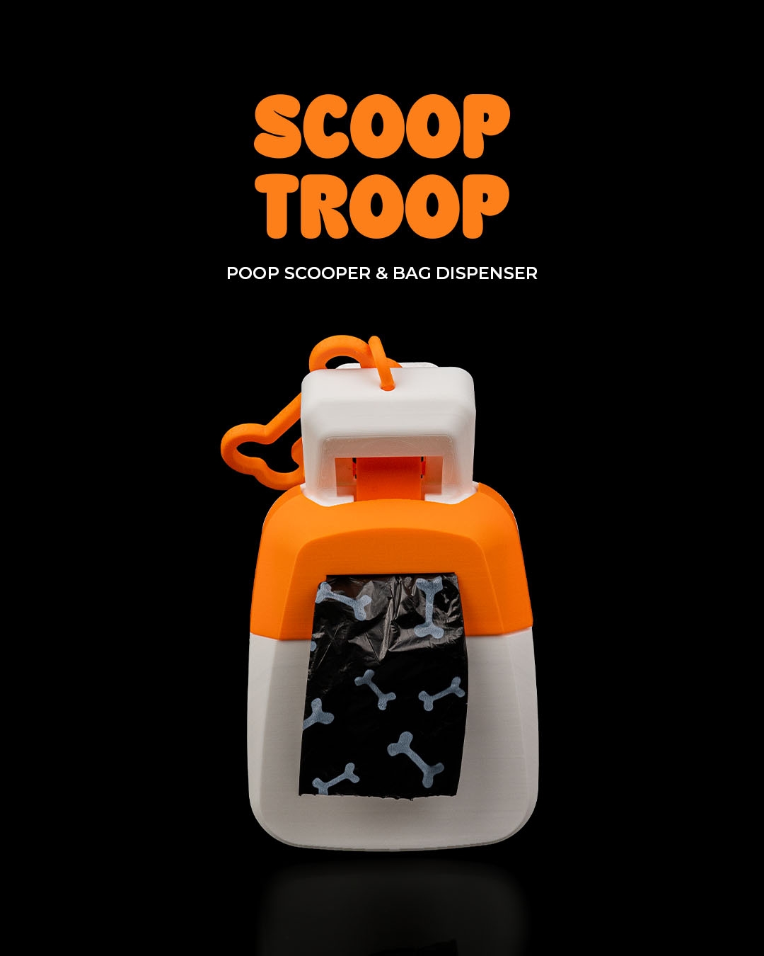 Scoop Troop Poop Scooper & Bag Dispenser