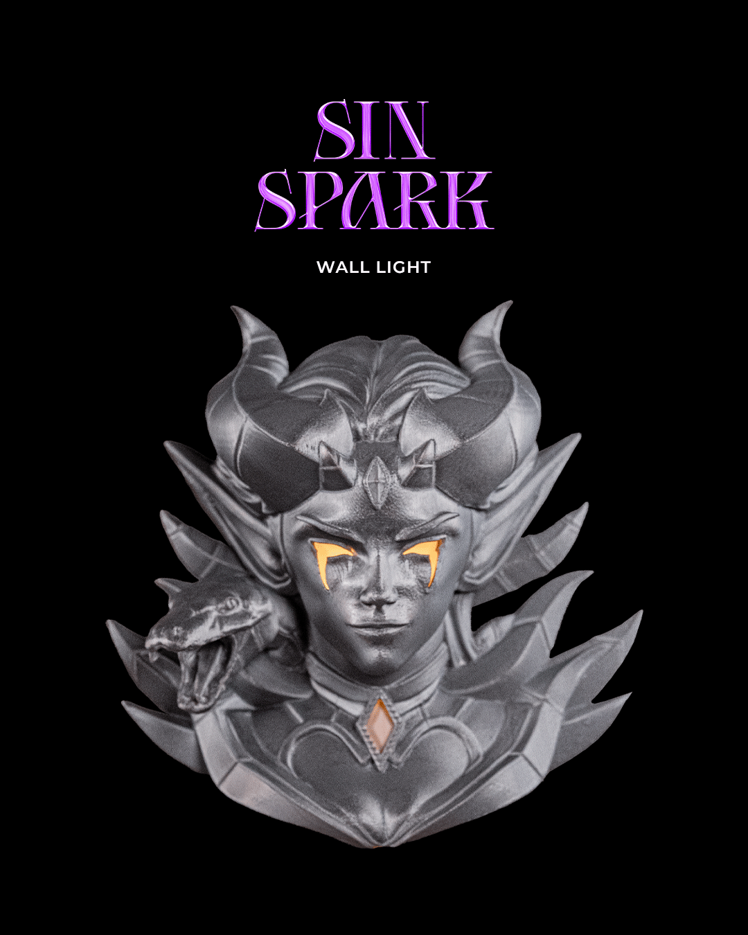 Sin Spark Wall Light