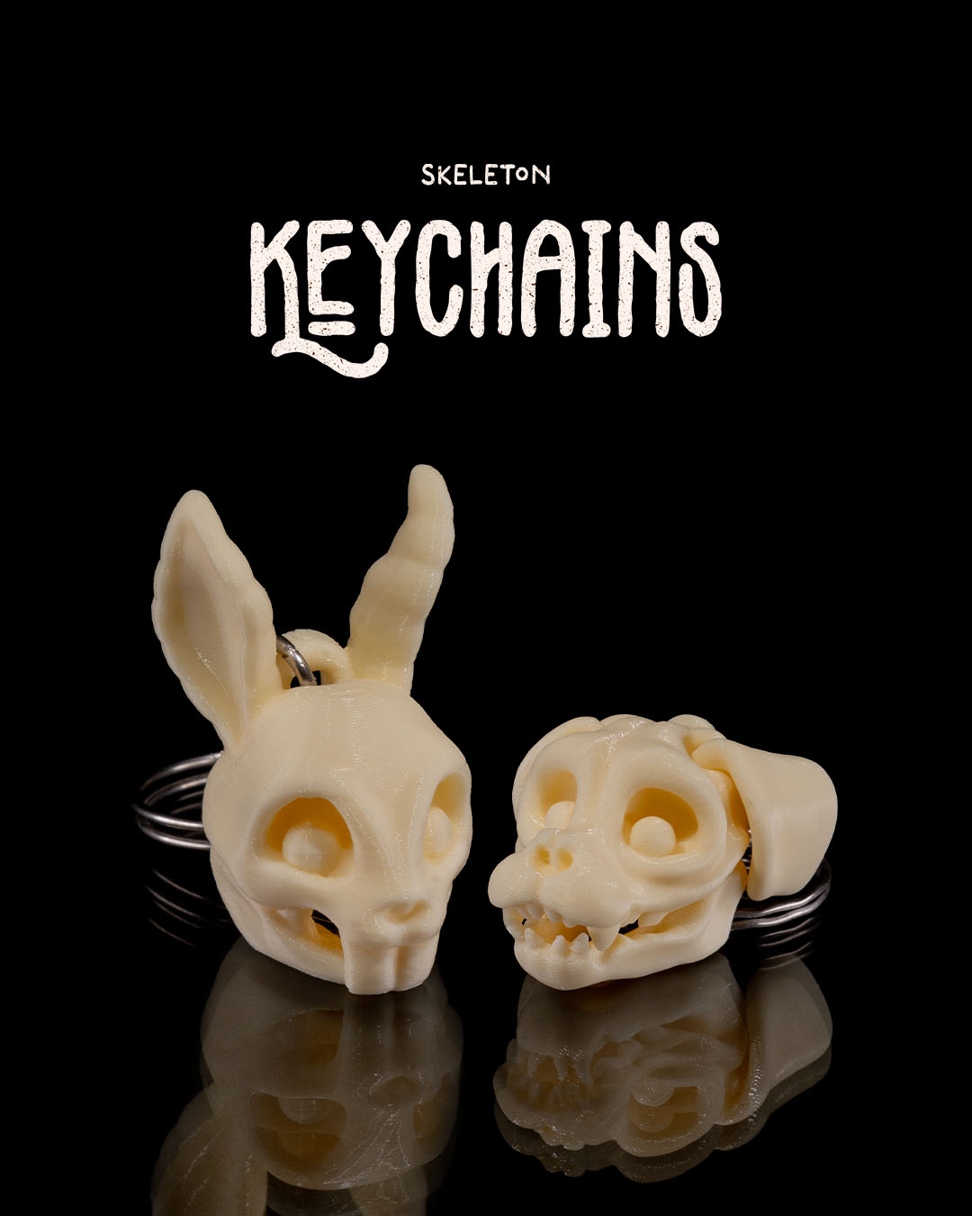 Skeleton Keychains