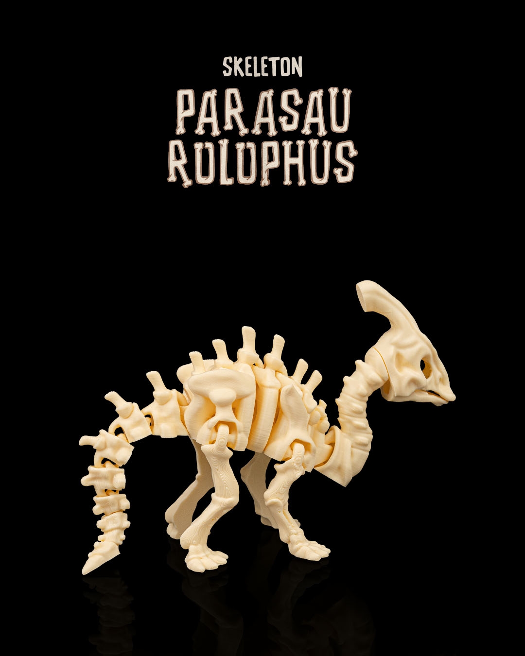 Skeleton Parasaurolophus