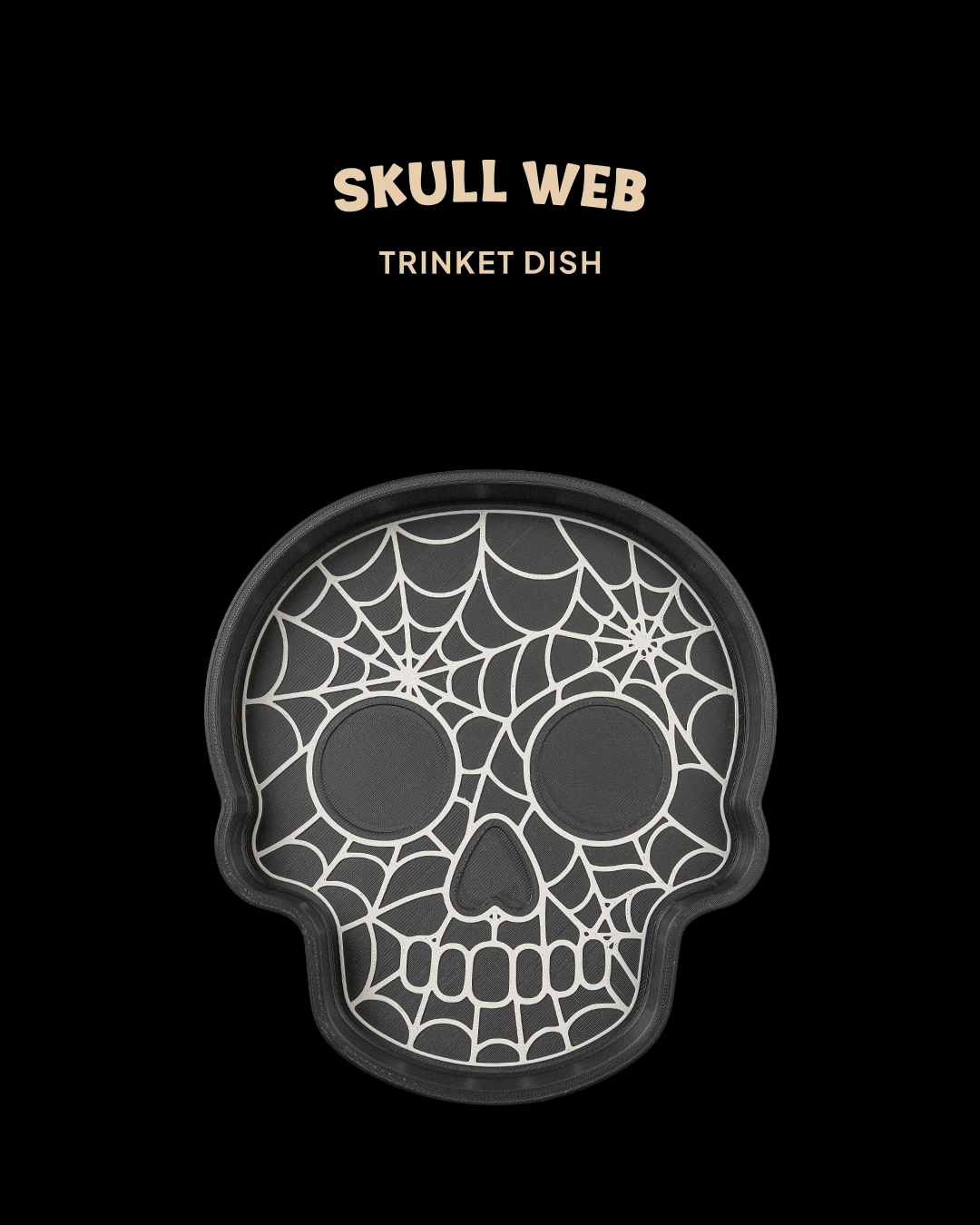 Skull Web - Trinket Dish