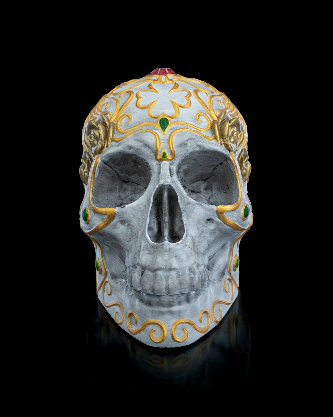 Skull with a Secret Deck box