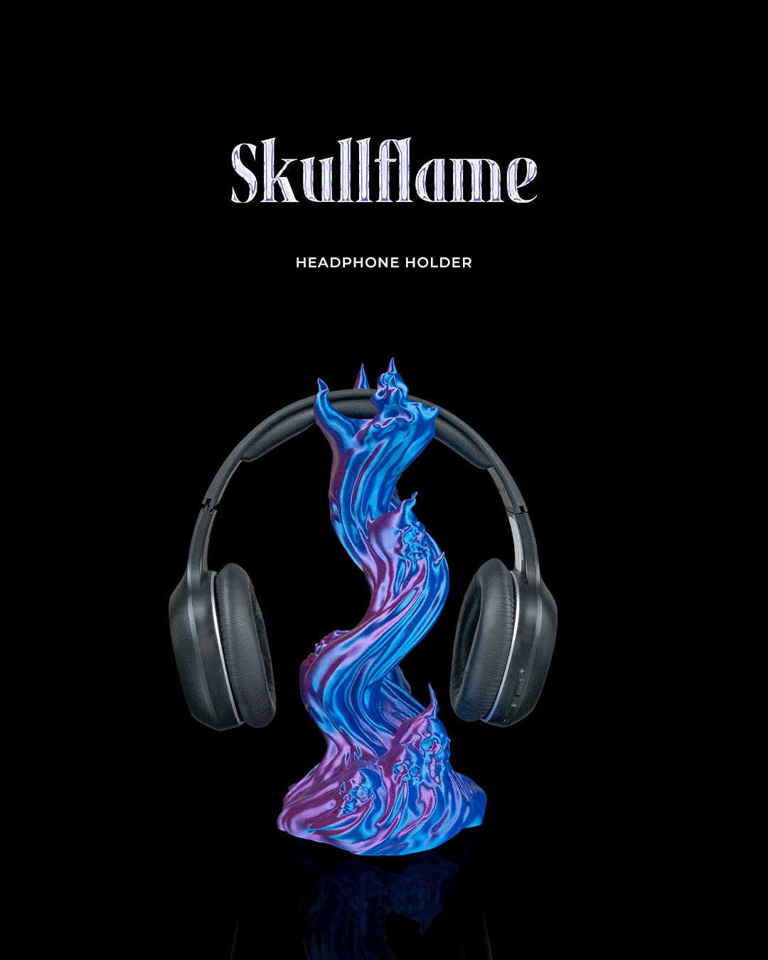 Skullflame - Headphone Holder
