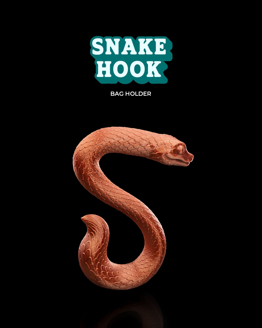 Snake Hook bag holder