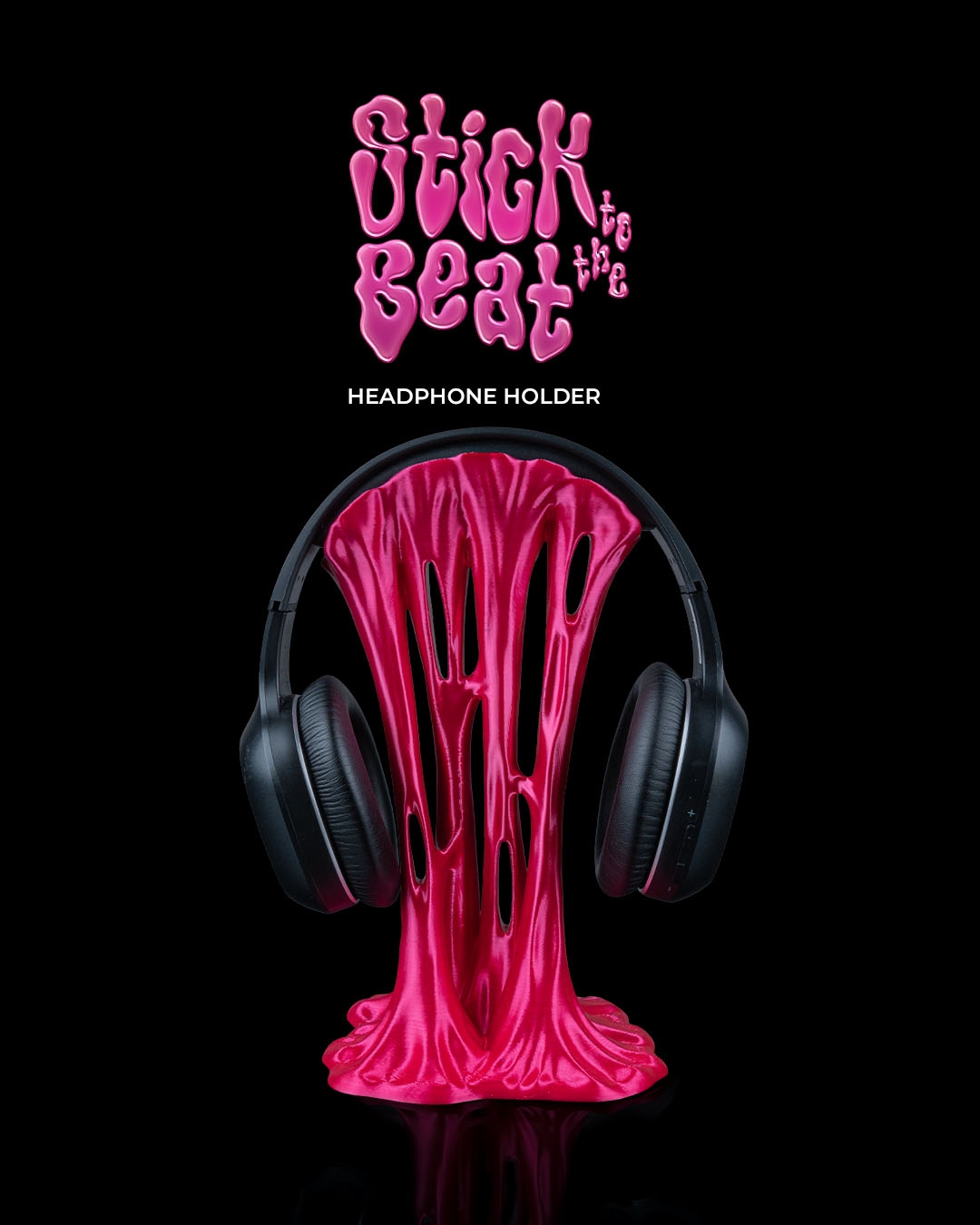 Stick to the Beat Headphone Holder