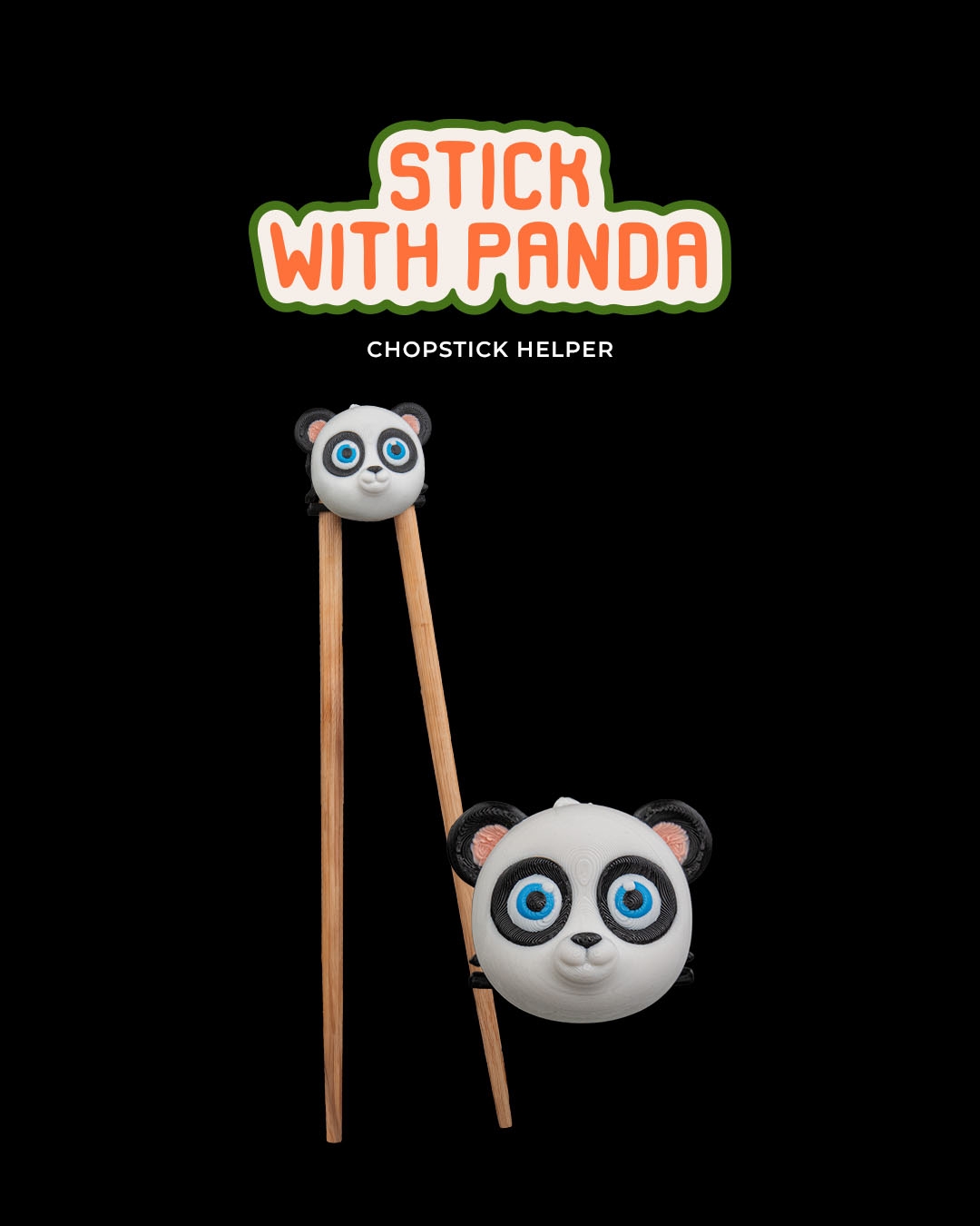 Stick with Panda Chopstick Helper