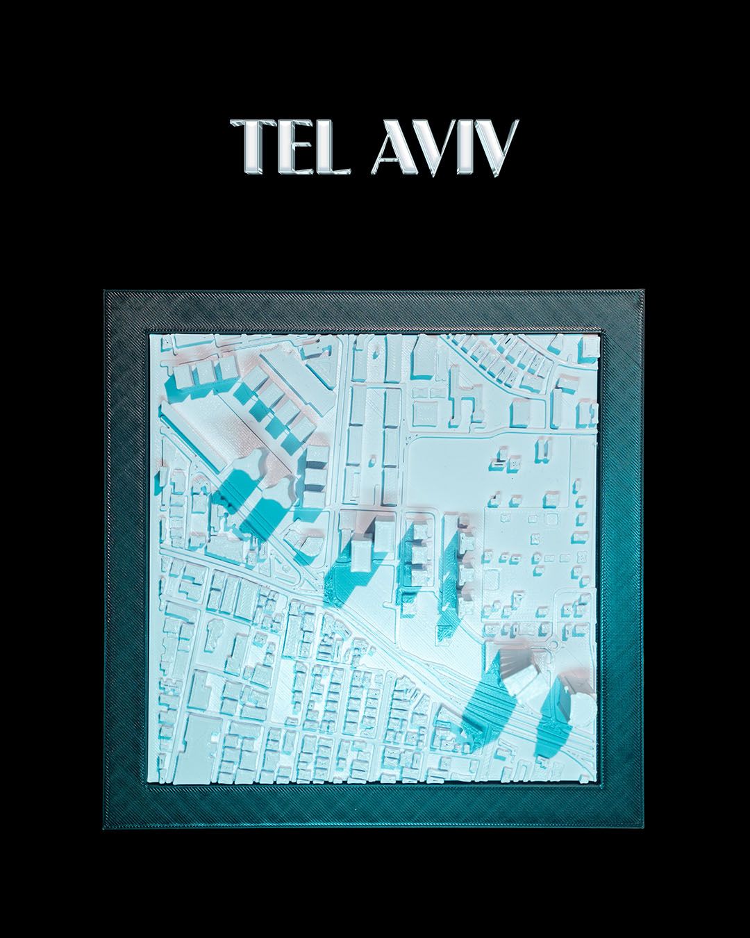 3D City Frames – Tel Aviv