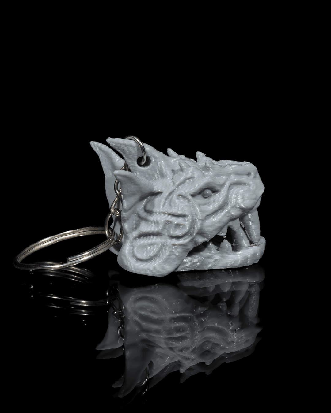 The Midgard Serpent Keychain