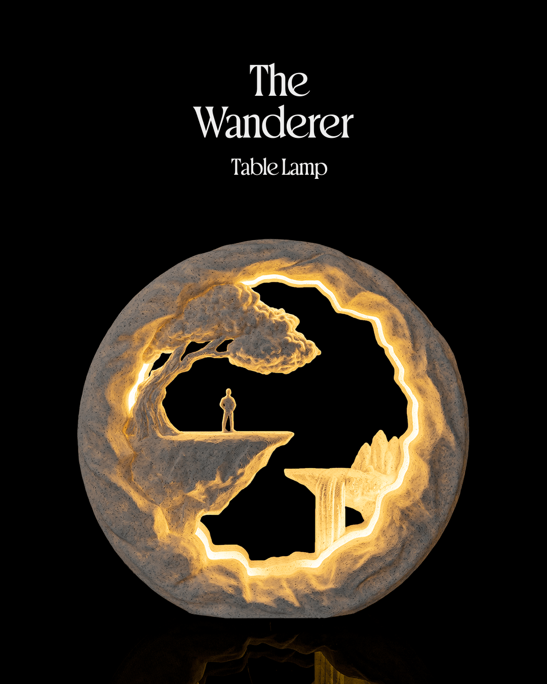 The Wanderer - Table Lamp