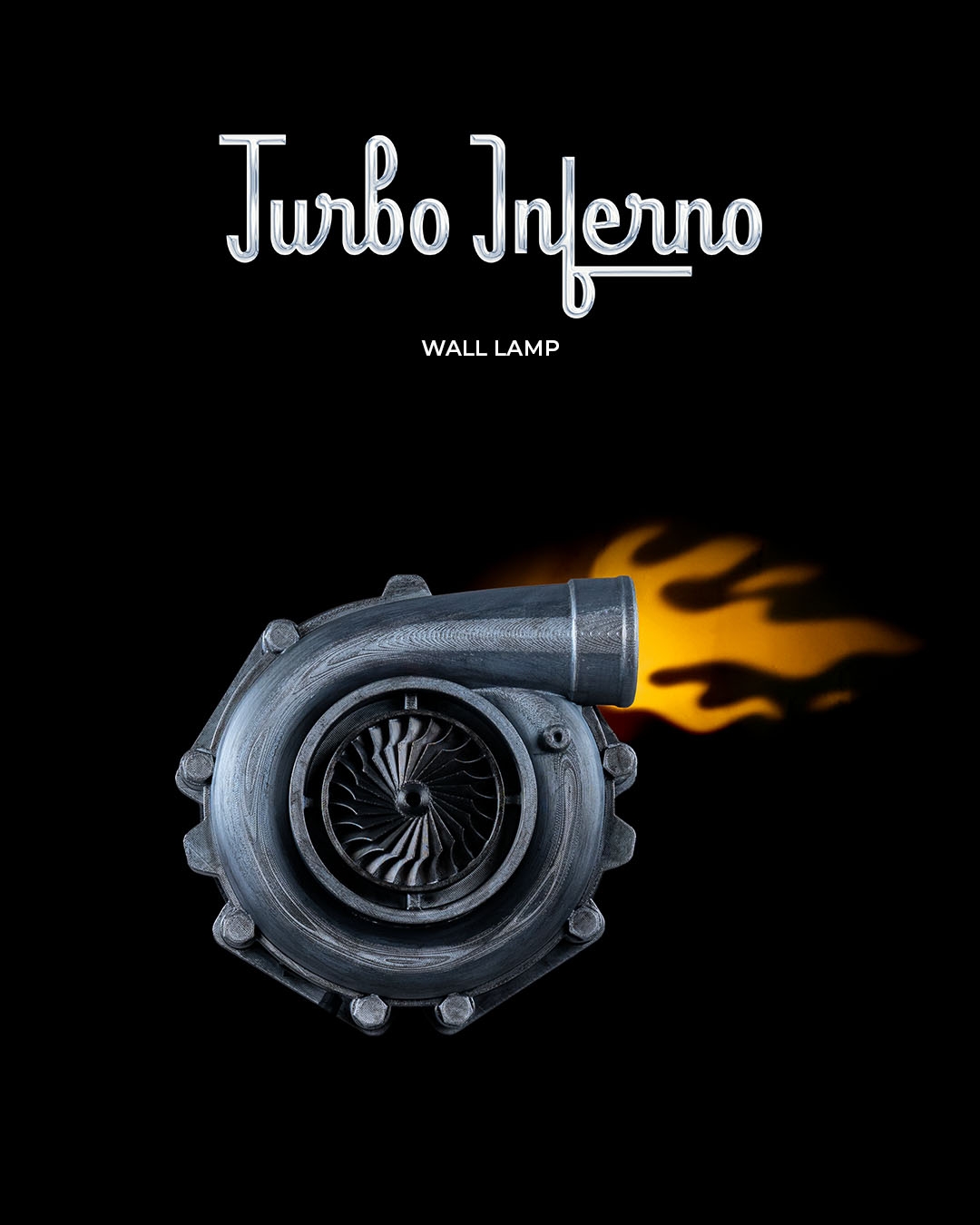 Turbo Inferno Wall Lamp