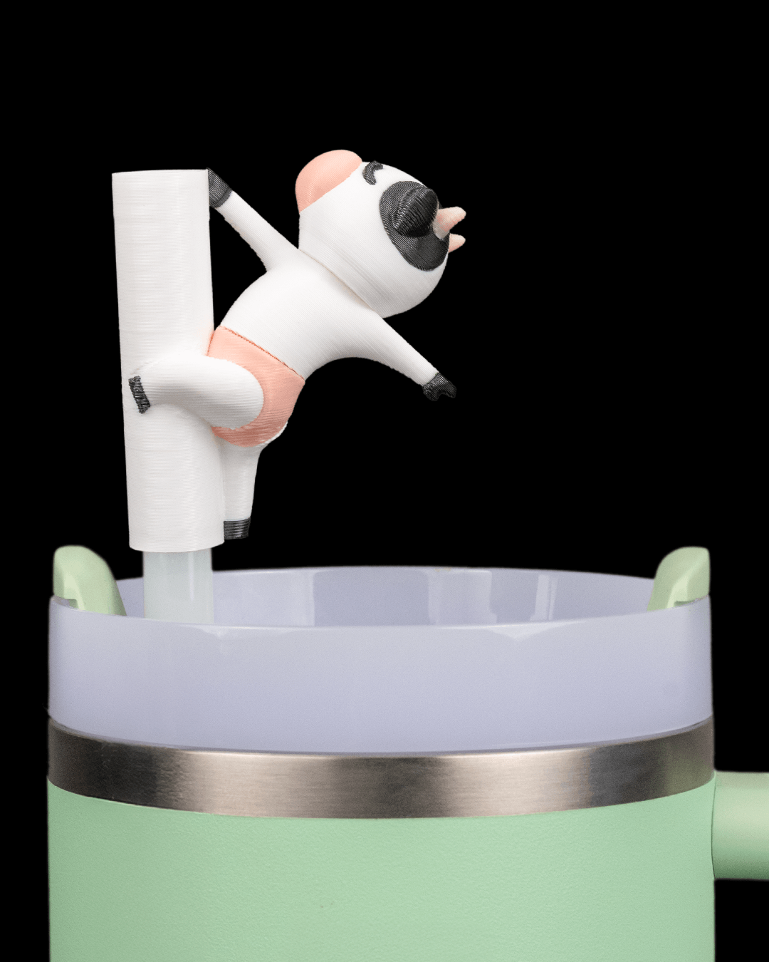 Udderly Thirsty - Straw Topper & Charm