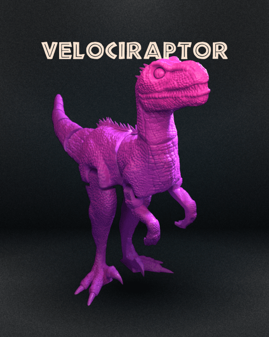 Articulated Velociraptor