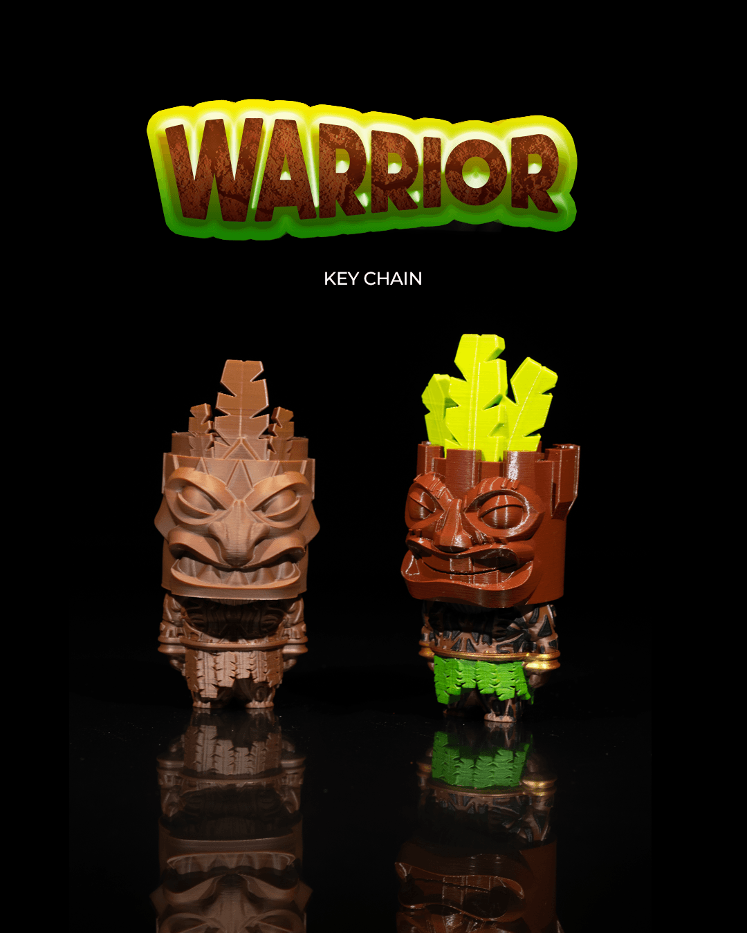 Warrior Keychain
