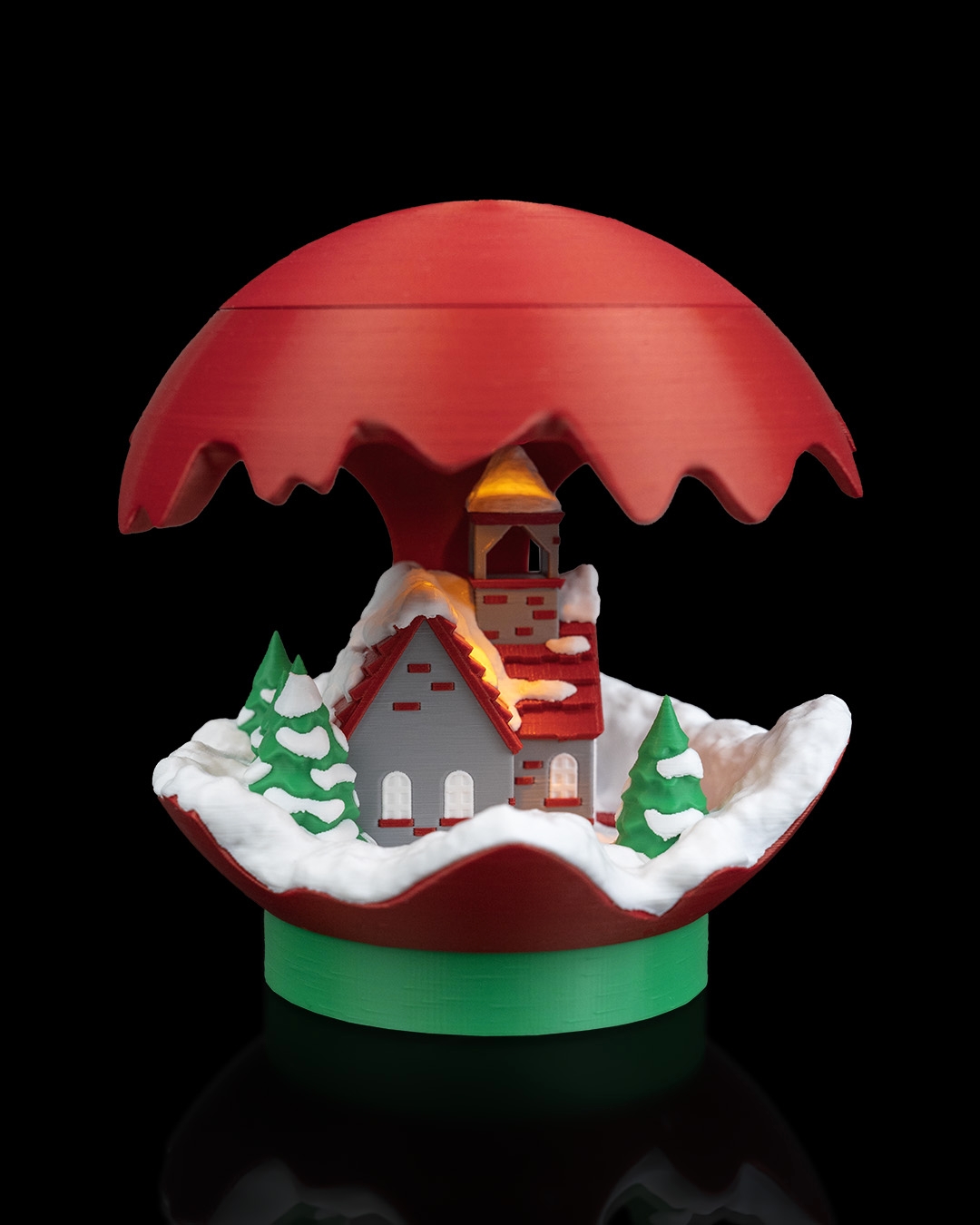 Winter's Glow Table Lamp