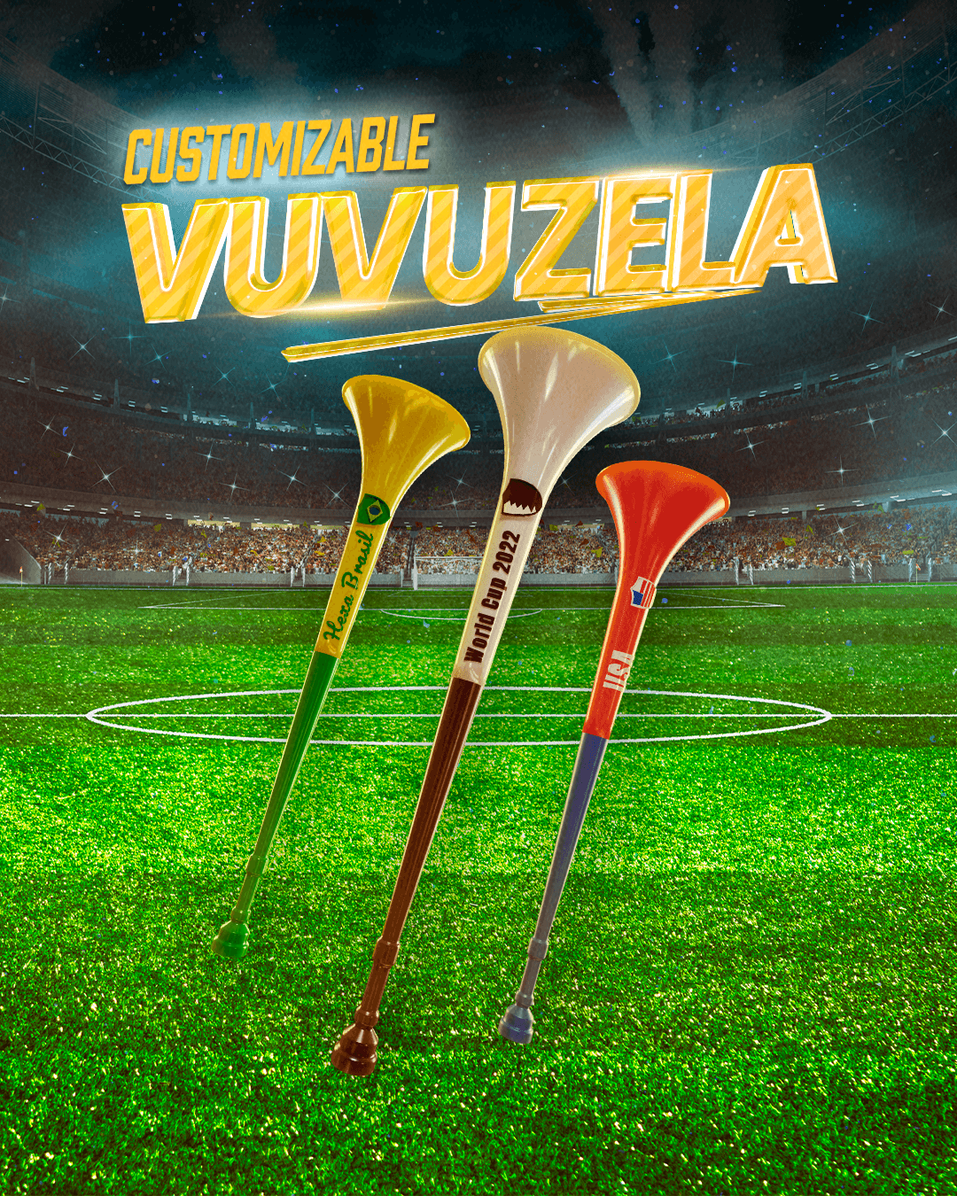 Customizable Vuvuzela