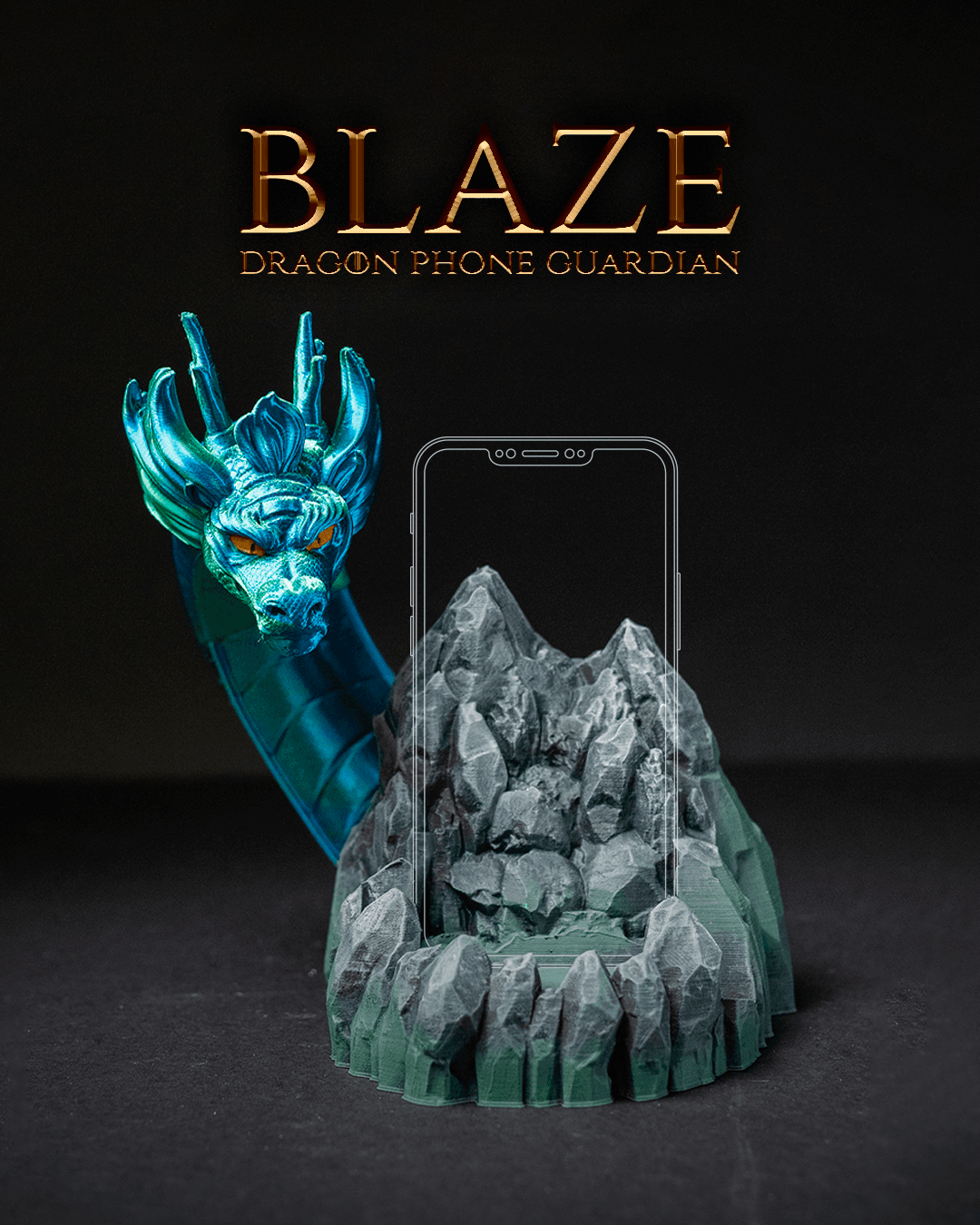 Blaze, The Dragon Phone Guardian
