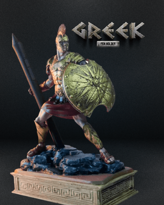 Greek Pen Holder